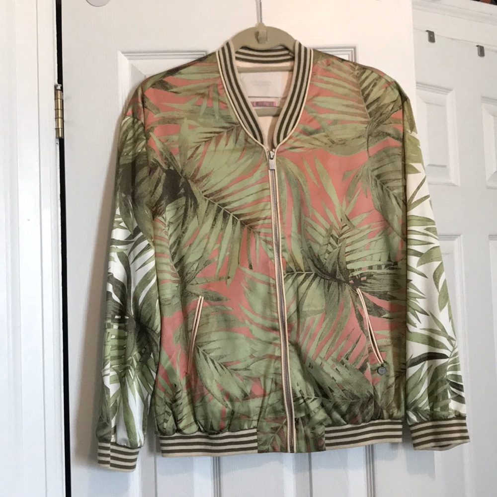 Scotch and Soda printed bomber jacket